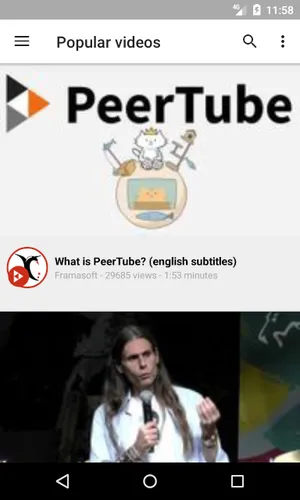 P2Play  Peertube client